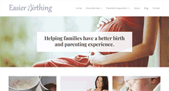 Desktop Screenshot of easierbirthing.com